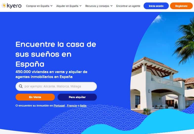 Kyero - Portal inmobiliario internacional especializado en España