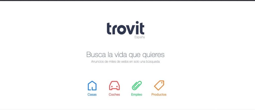Trovit - Portal inmobiliario internacional agregador